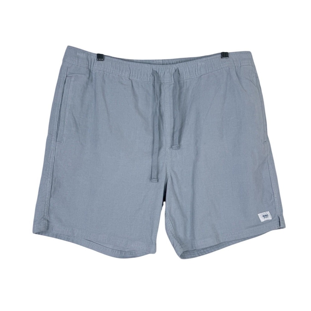 Katin Shorts Corduroy Local Cord Drawstring Cotton Surf Skate Light Blue Mens XL